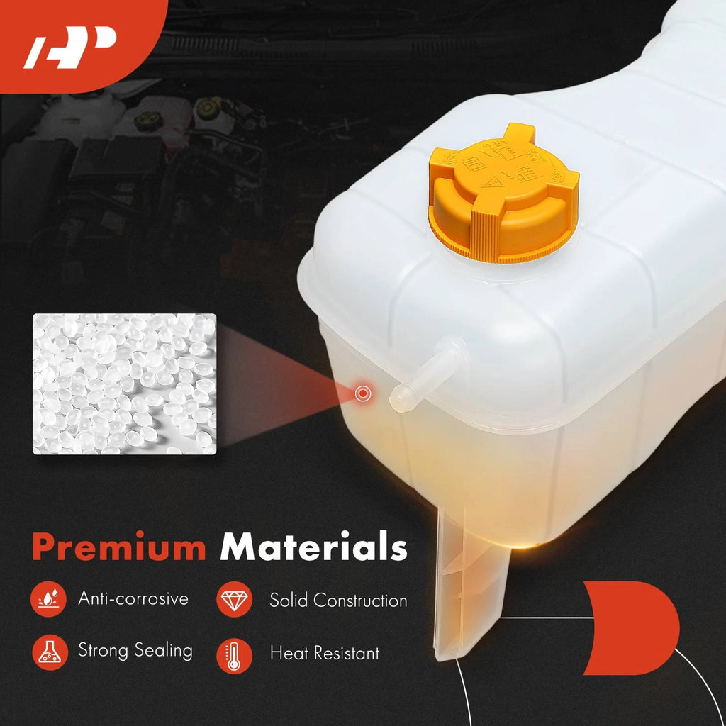 Front Engine Coolant Reservoir with Cap for Ford Courier (2008-2012)