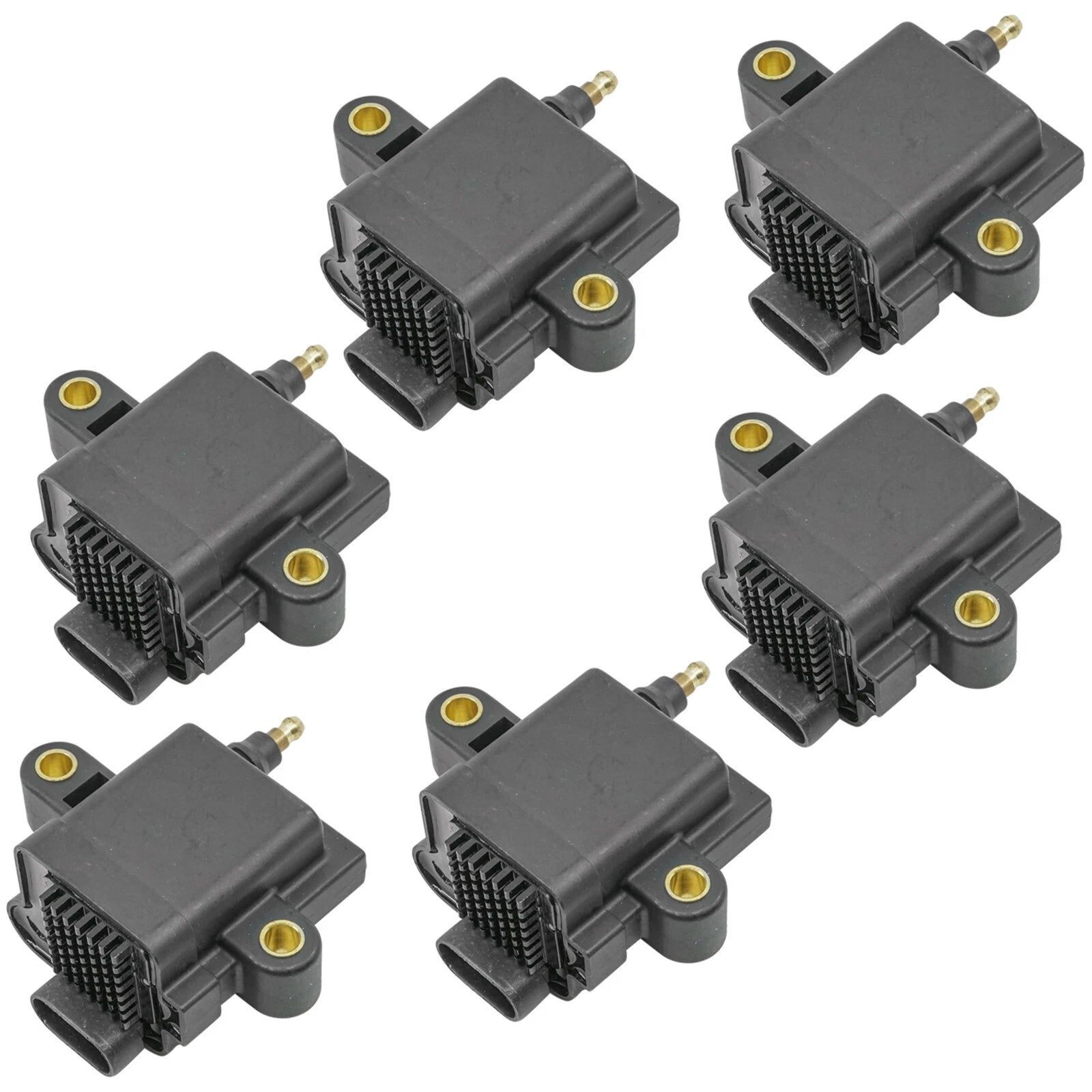 6-Pack Ignition Coils for Mercury Outboard 225 300 HP (225X 300X 3.0L EFI)