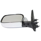 Manual Mirror for Toyota Tacoma (2001–2004) Left Side Folding Chrome