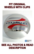 Hubcap Stainless Steel Moon Clip Style for 1941-1948 Chevy Car Truck