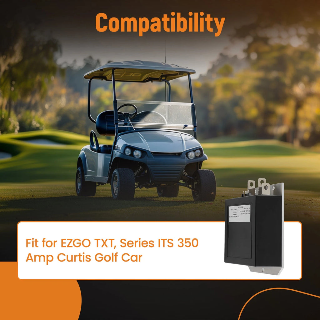Motor Controller for EZGO TXT (2015–2019) 350Amp 36V Curtis 1206-4301
