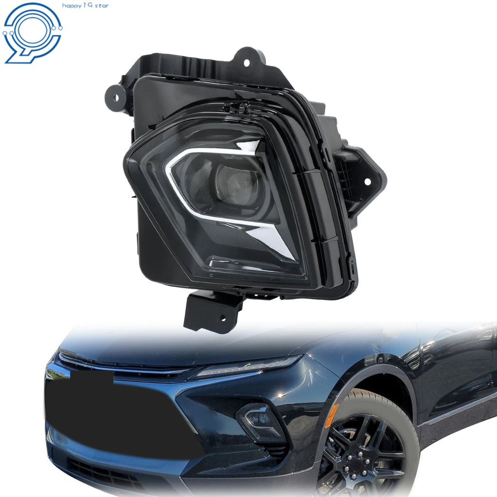 LED Black Headlight for Chevy Blazer (2023–2024) Left Driver Projector