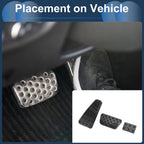 Automatic Foot Accelerator Pedal Covers for Dodge RAM 1500 (2010-2018)