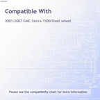 16 Inch Chrome Wheel Skins Replacement for GMC Sierra 1500 (2001–2007)