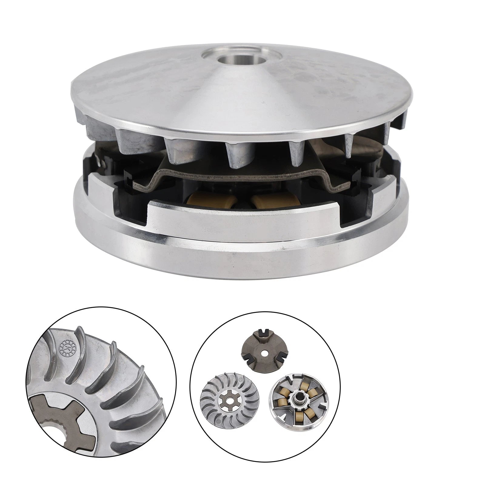 Front Clutch Variator Pulley Set 22102-116-000 for Adly ATV 50 V/Rs (2000–2023)
