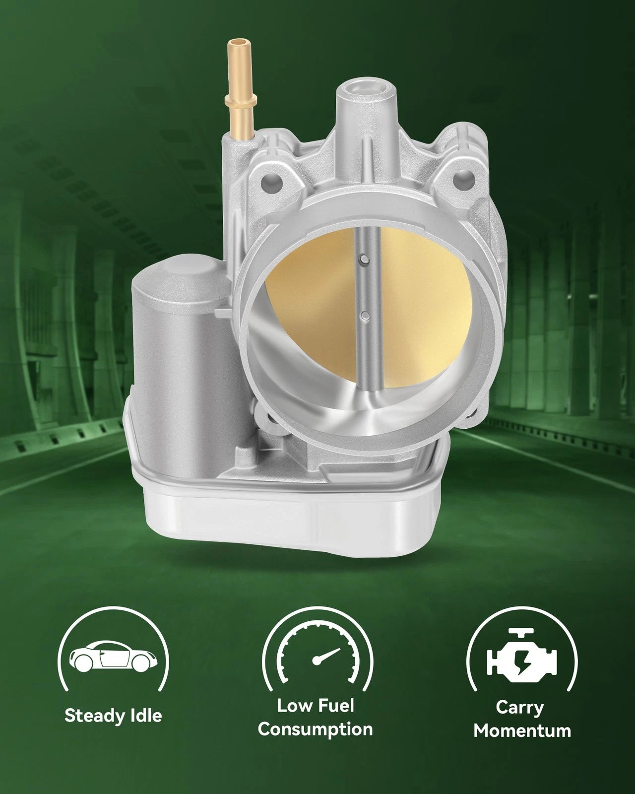 Throttle Body for Chevy Colorado, Impala, Trailblazer, GMC Canyon, Envoy, Saab 9-7