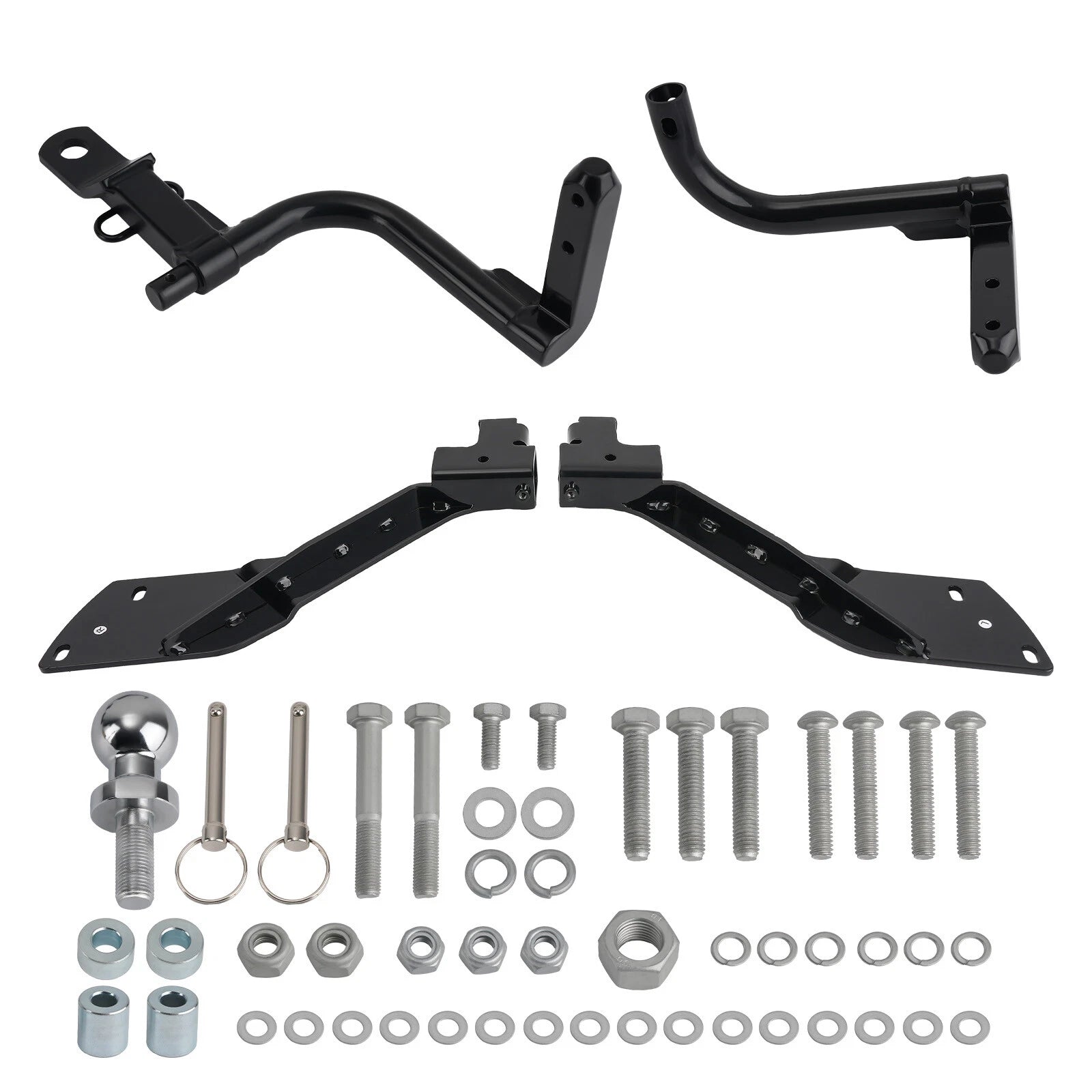 Trailer Hitch Mount for Harley-Davidson Touring (2014–2019) Black