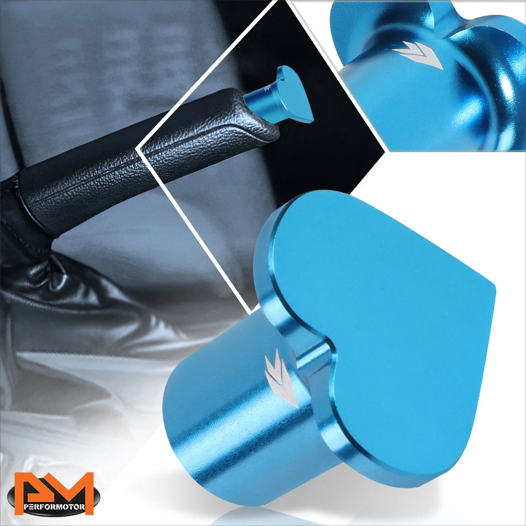NRG DB-H003BL Blue Heart Drift Button for Honda Civic/CRX/S2000 (1988–2009)