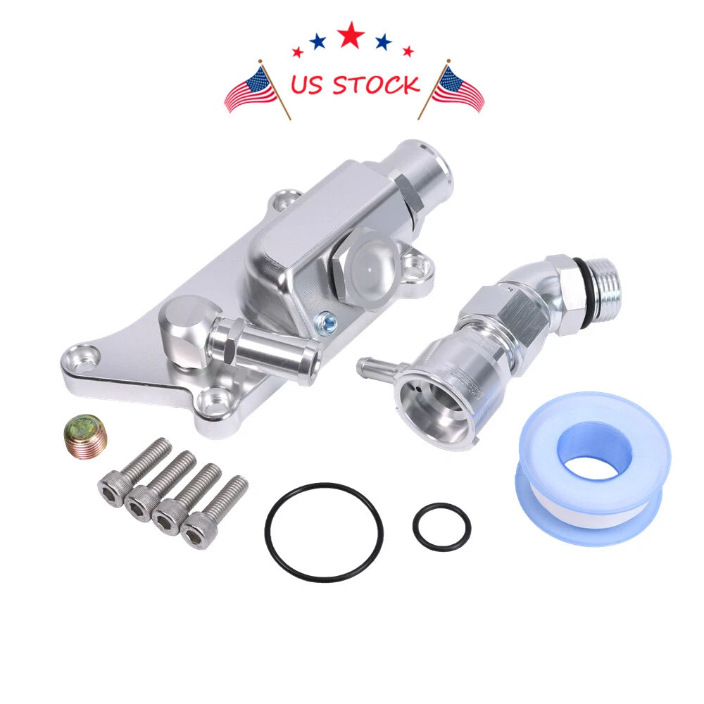 Upper Coolant Housing with Elbow Hose Fitting for K Series K20Z3 K24 (2002-2015)