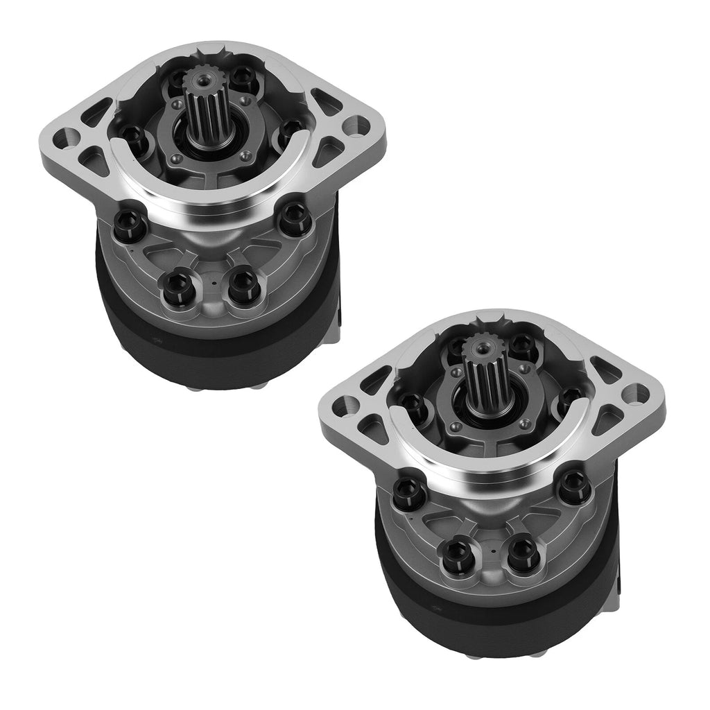 2X Hydraulic Pump for Case 310 350 450 480 530 580 (1990–2000)