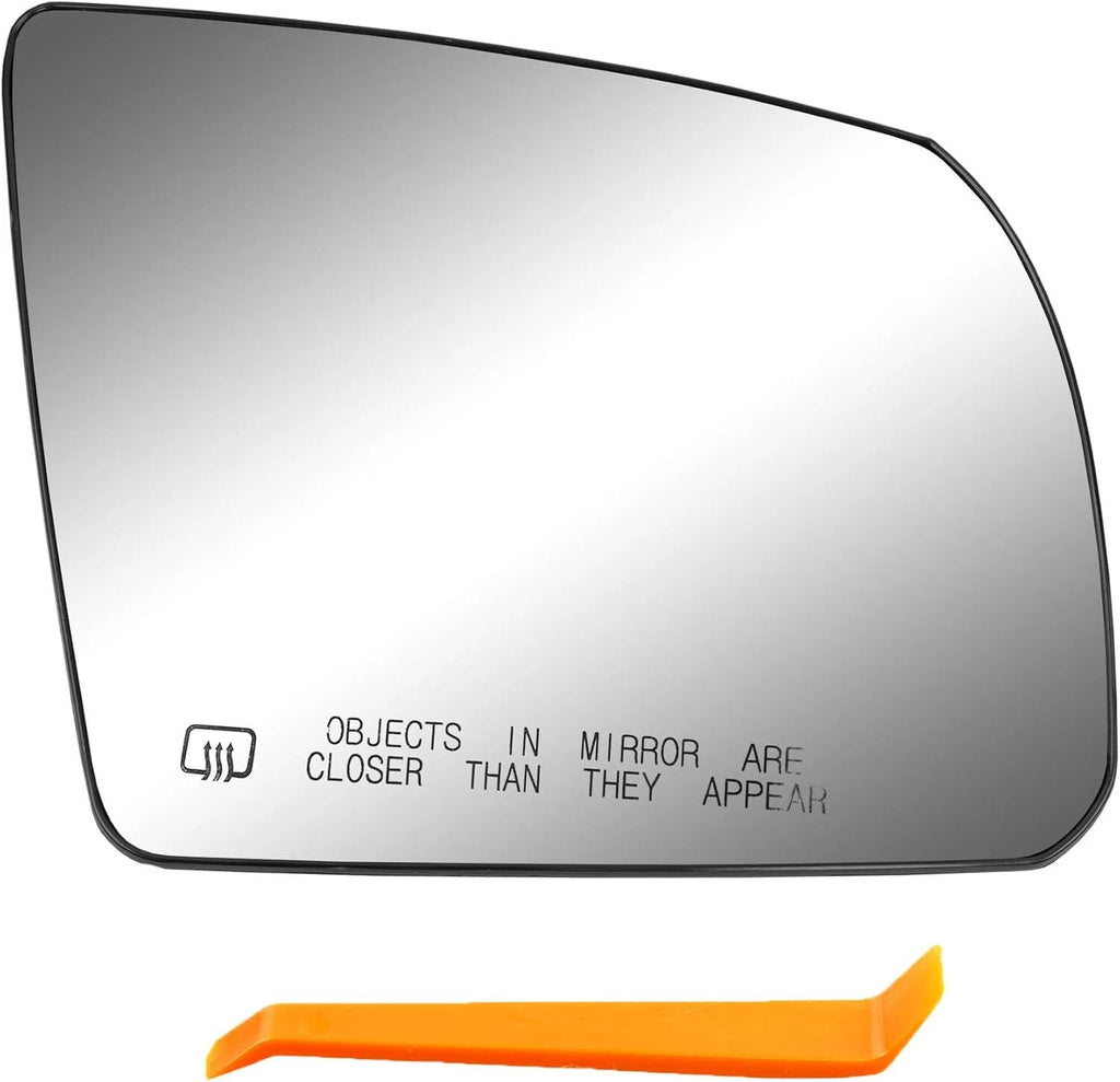 Passenger Side Mirror Glass Assembly for Toyota Tundra (2007–2021), Sequoia (2008–2017) Heated