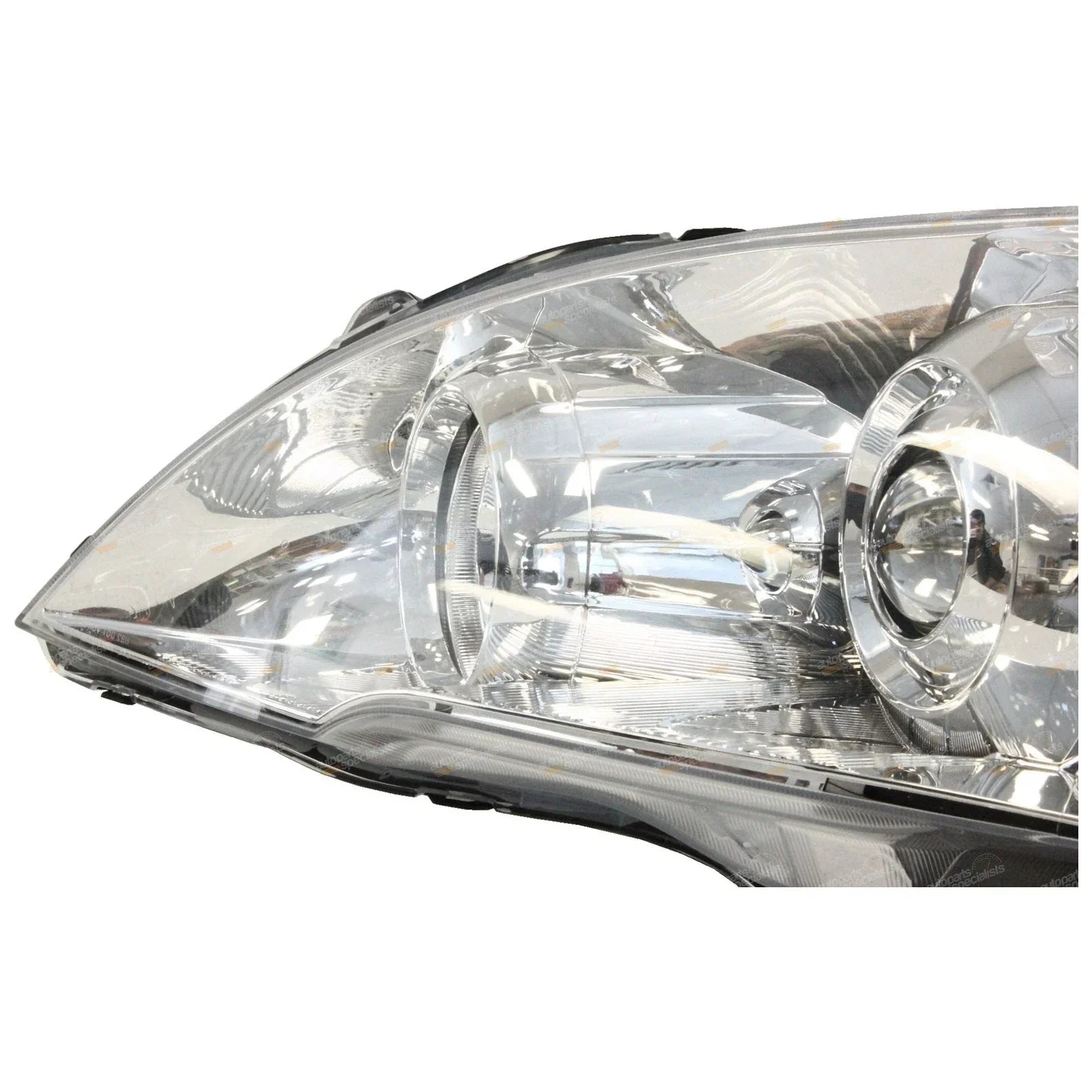 LH Chrome Projector Headlight for Honda CR-V RE SUV (2007 - 2012)