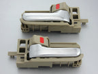 Inner Door Handle Pair for 2003-2008 Toyota Corolla & 2005-2012 Hilux SR5 Tan/Cream