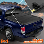 Folding Low Profile Hard Tri-Fold Tonneau Cover for Toyota Tacoma (2016–2023)