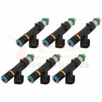 Set of 6 Fuel Injectors for Dodge Grand Caravan Jeep Wrangler (2007–2010)
