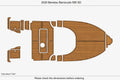 EVA Pad for Benetau Barracuda 595 SD (2020) Teak Deck Floor