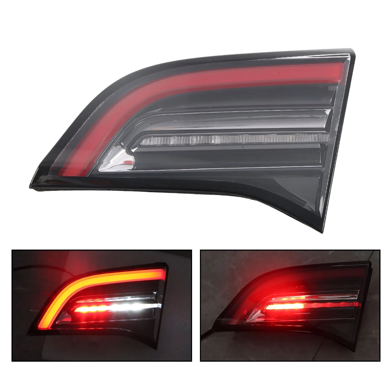 Passenger Inner Tail Light Brake Lamp Right for Tesla Model 3/Y (2021–2023) 4PIN