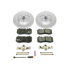 2X Brake Disc and Pad Kit for Mercedes S350