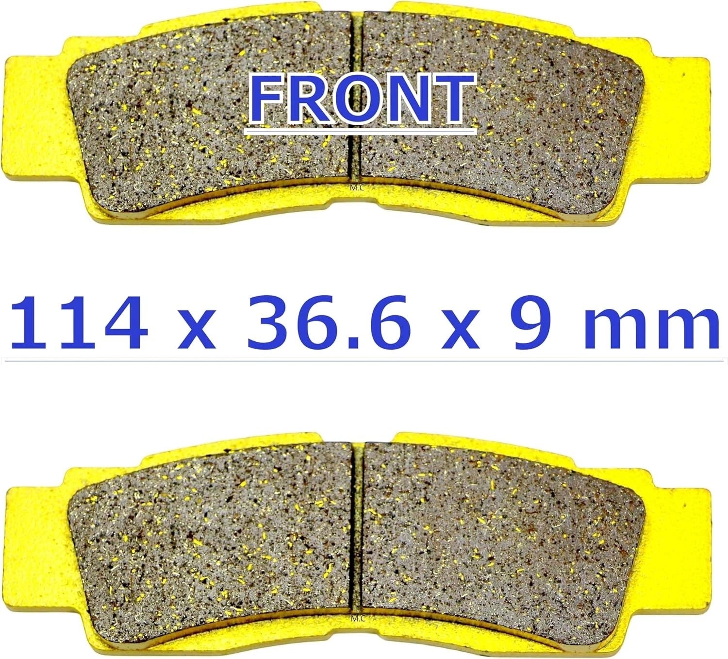 Set of 4 MC Front Rear Parking Brake Pads for Yamaha YXZ1000R (2016–2026)