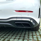 Carbon Look Exhaust Tip Cover for Mercedes-Benz C-Class W206 AMG-Line (2022–2025)