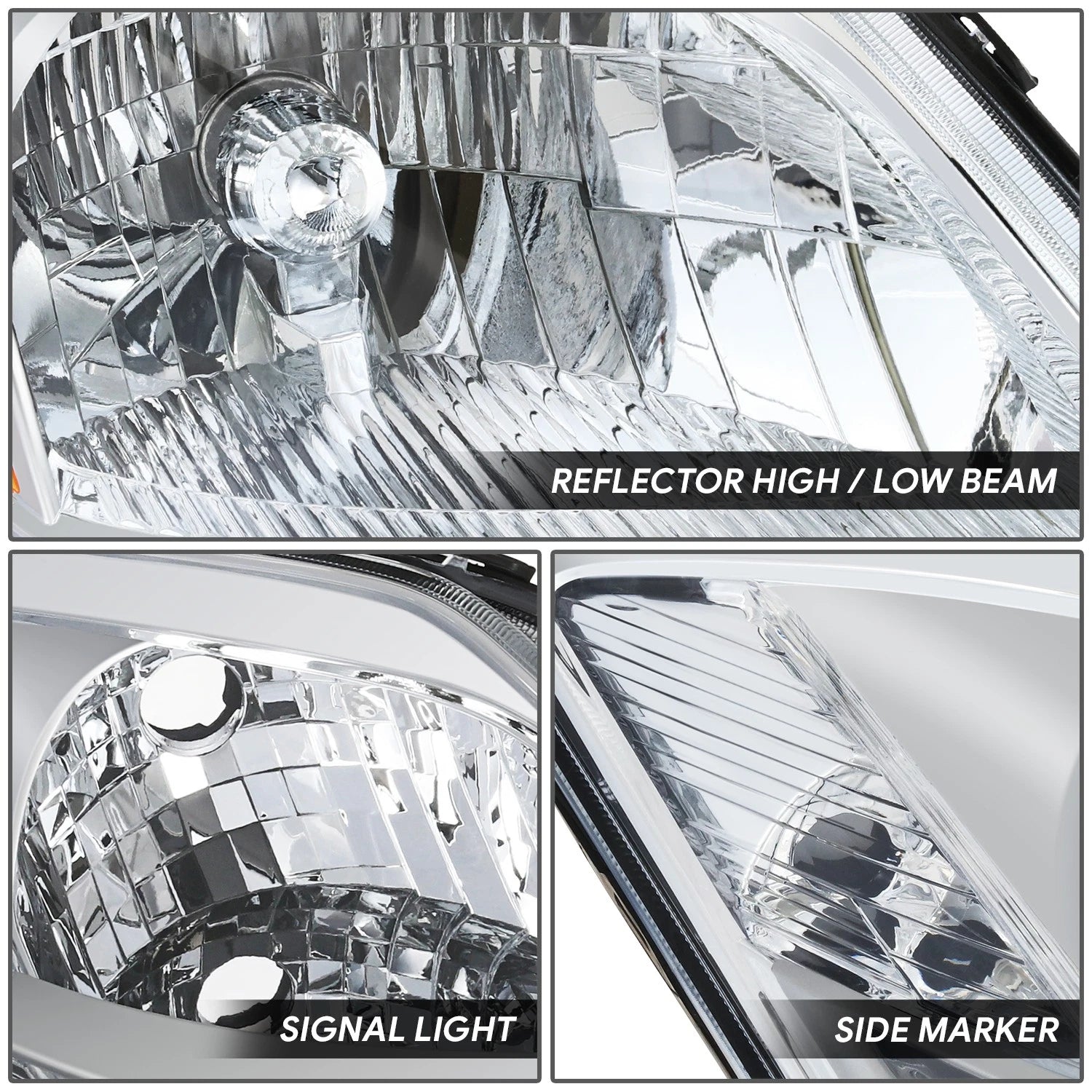 HID Headlight Lamp Assembly for Toyota Prius (2006–2009) RH Passenger Side