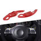 Steering Wheel Paddle Shifter Extensions for VW Golf Jetta Passat Polo (2005–2016) Red