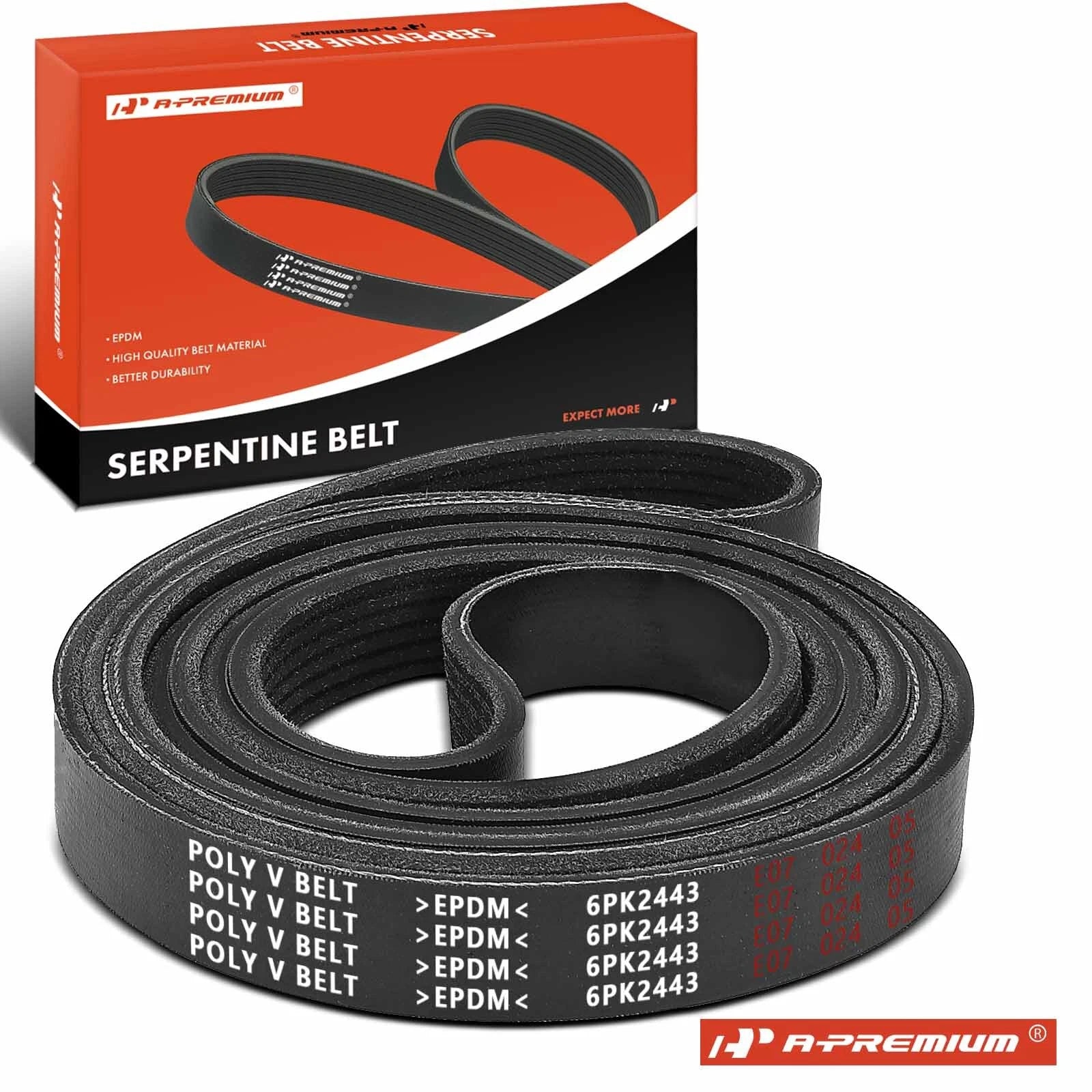 Serpentine Belt for Jeep Wrangler (1991–1995) Cherokee (1993–1995)