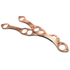 SBC Oval Port Copper Header Exhaust Gaskets for SB Chevy 327 305 383 (Reusable)