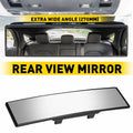 270MM Wide Flat Clip-On Rear View Mirror for Car Interior
