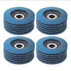 24PCS Flap Discs T29 for Angle Grinder 4-1/2" x 7/8" (Grit 40/60/80/120)