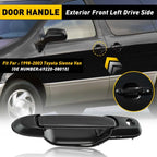 Left Front Outside Door Handle for Toyota Sienna (1998–2003) Black