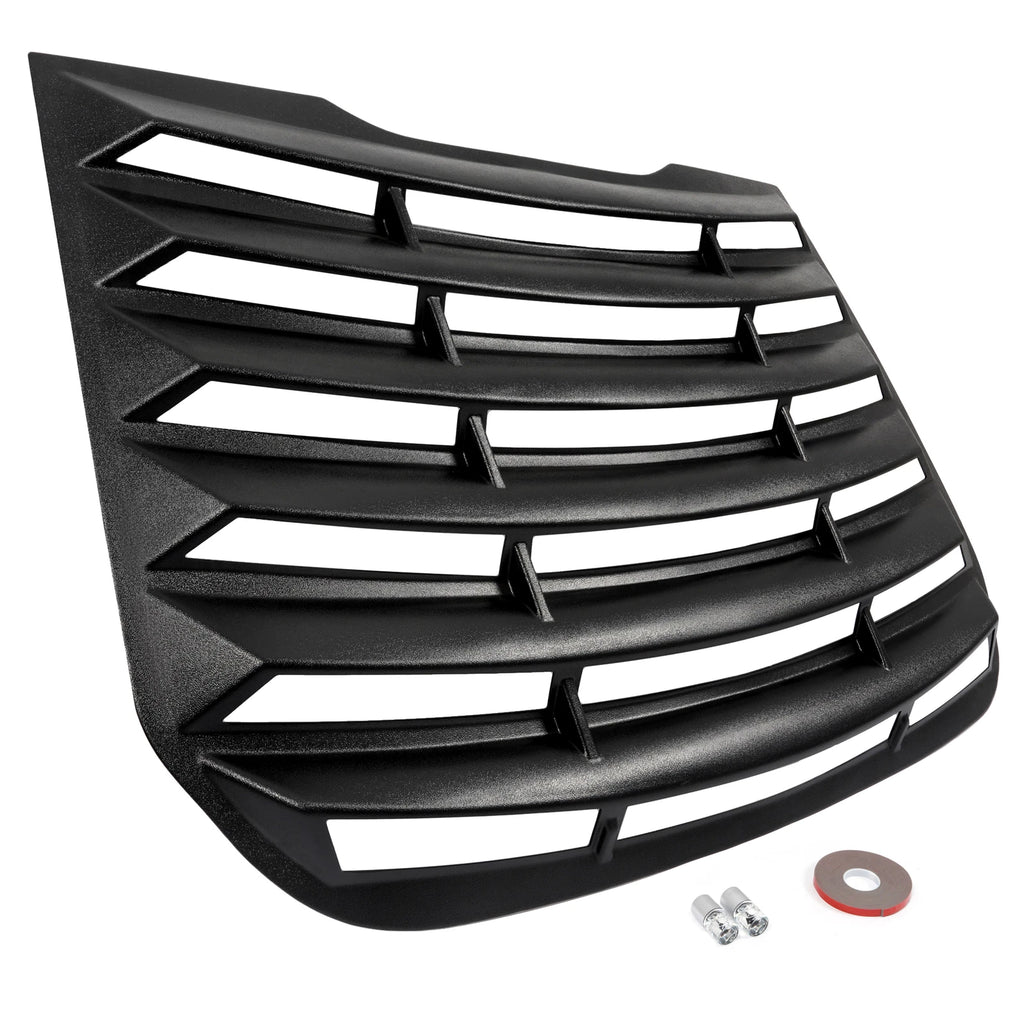 Rear Window Louver Vent for Ford Fusion (2013–2020) ABS Sun Shade Cover