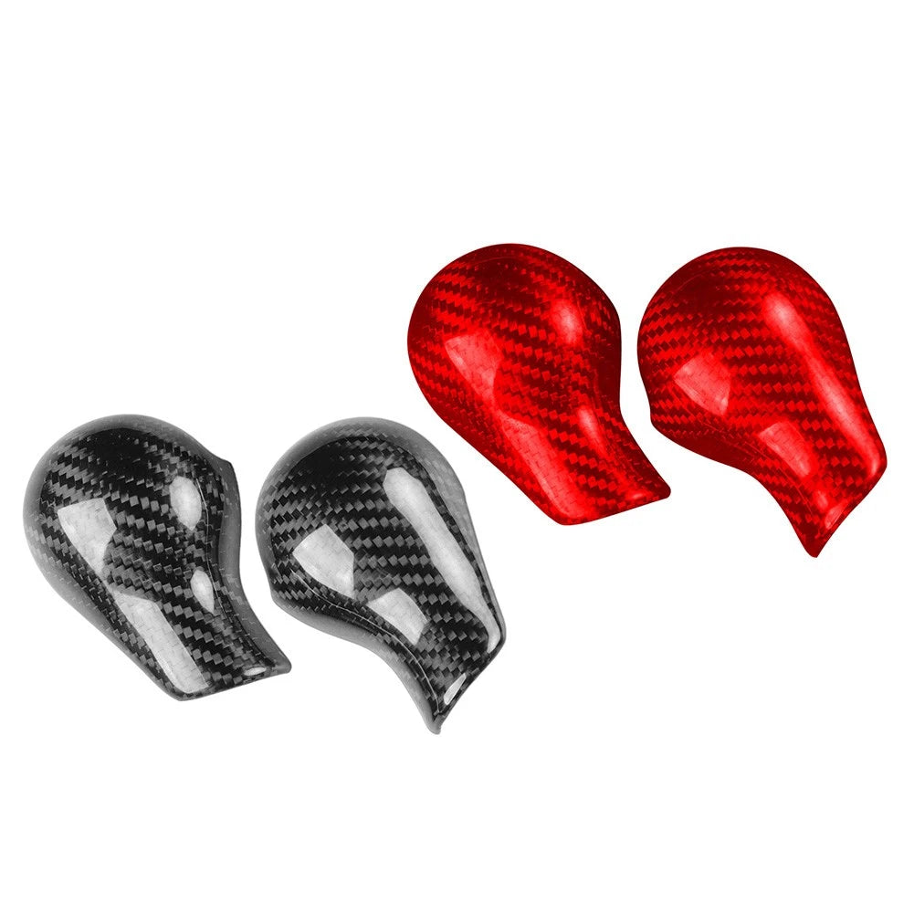Carbon Fiber Gear Shift Knob Cover Trim for Nissan 370Z Z34 (2009–2018)