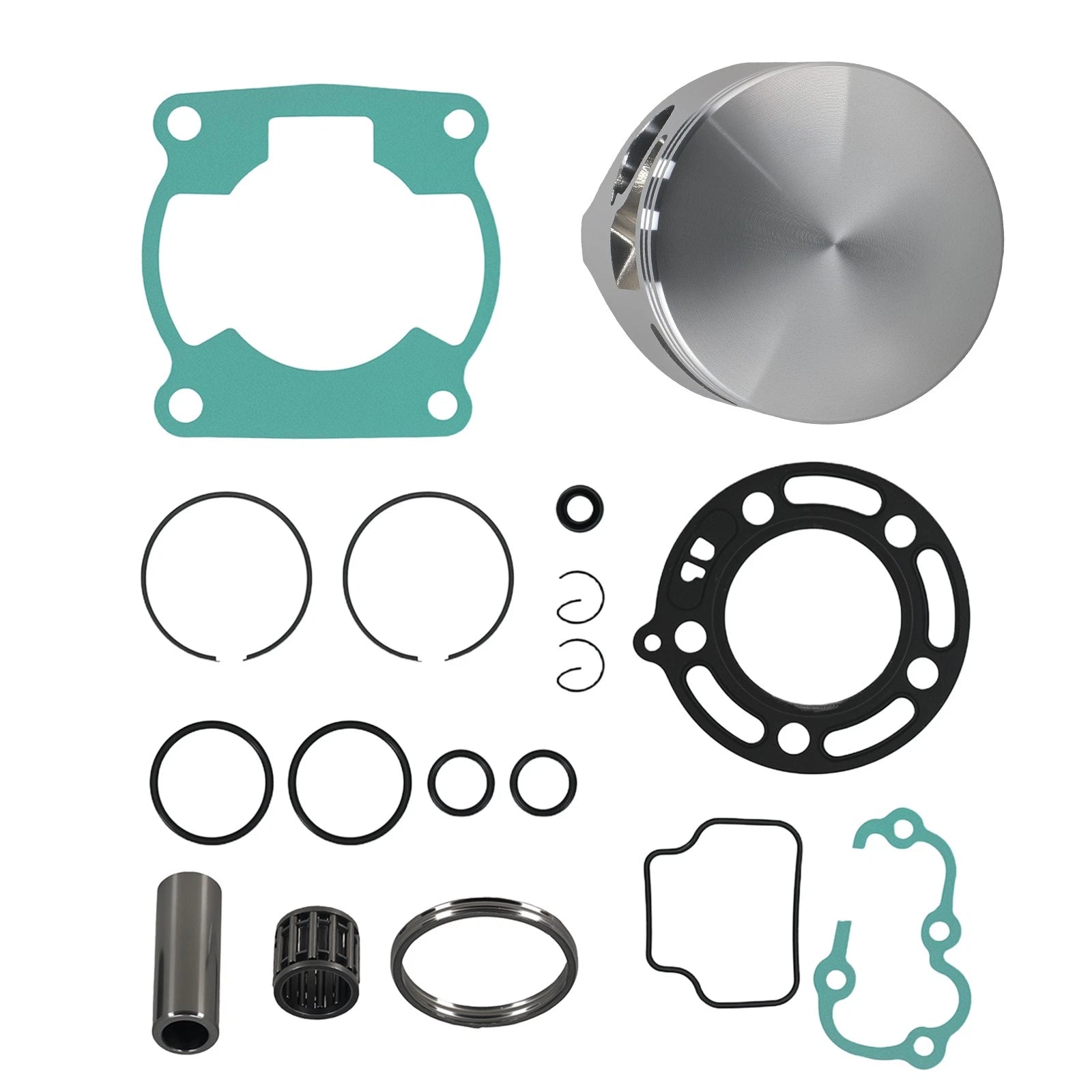 Piston Kit 48.5mm for Kawasaki KX85 (2001–2013) W/ Rings Gasket Bearing 13001-0006
