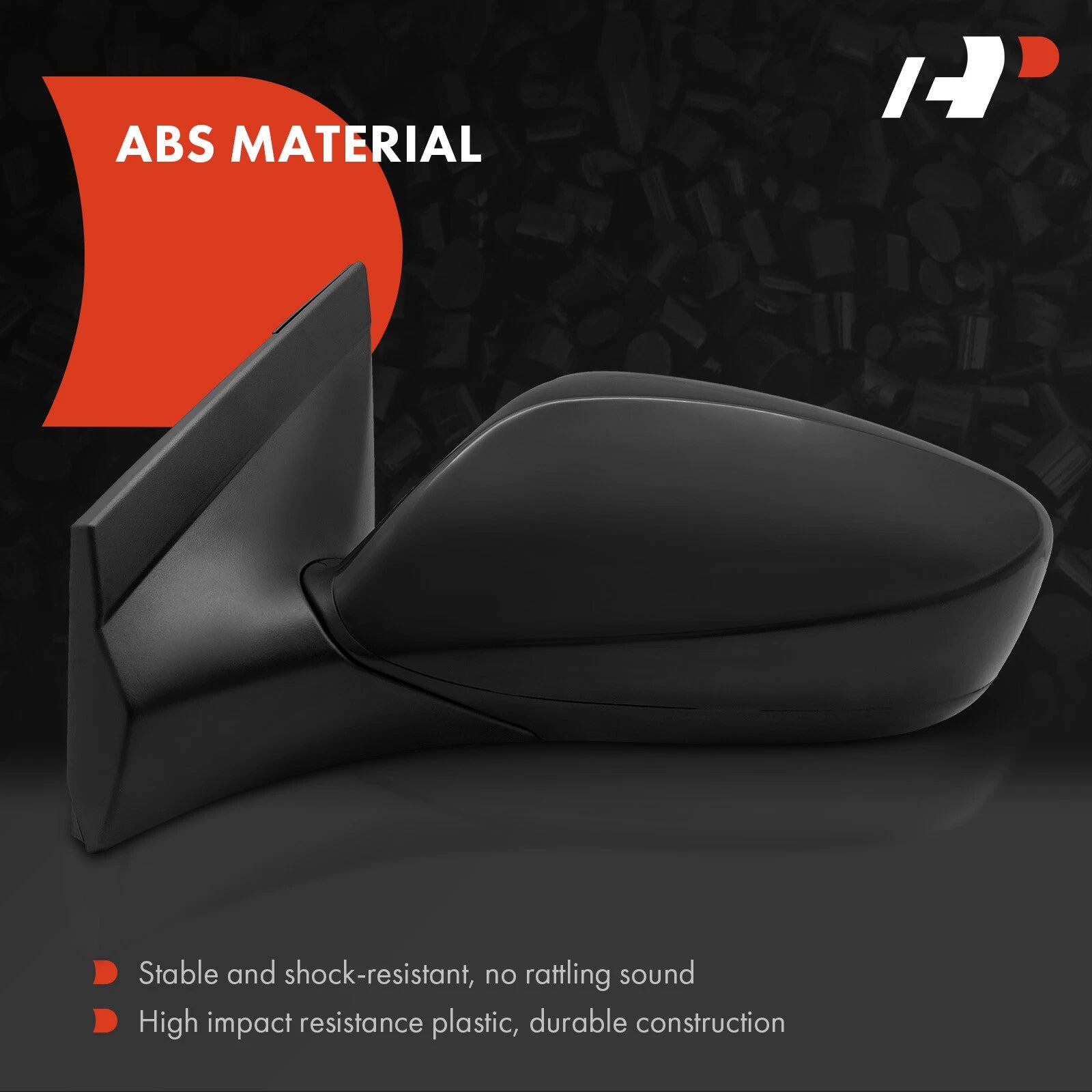 2X Power Side Mirrors for Kia Forte Forte5 (2014-2016)
