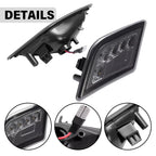 LED Smoke Side Marker Corner Lights for Mercedes-Benz C300/C350/C63 AMG (2008–2011)