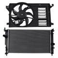 Radiator and Cooling Fan Kit for Mazda 3 2.0L 2.5L 2010-2013 LF8B15025H 622400