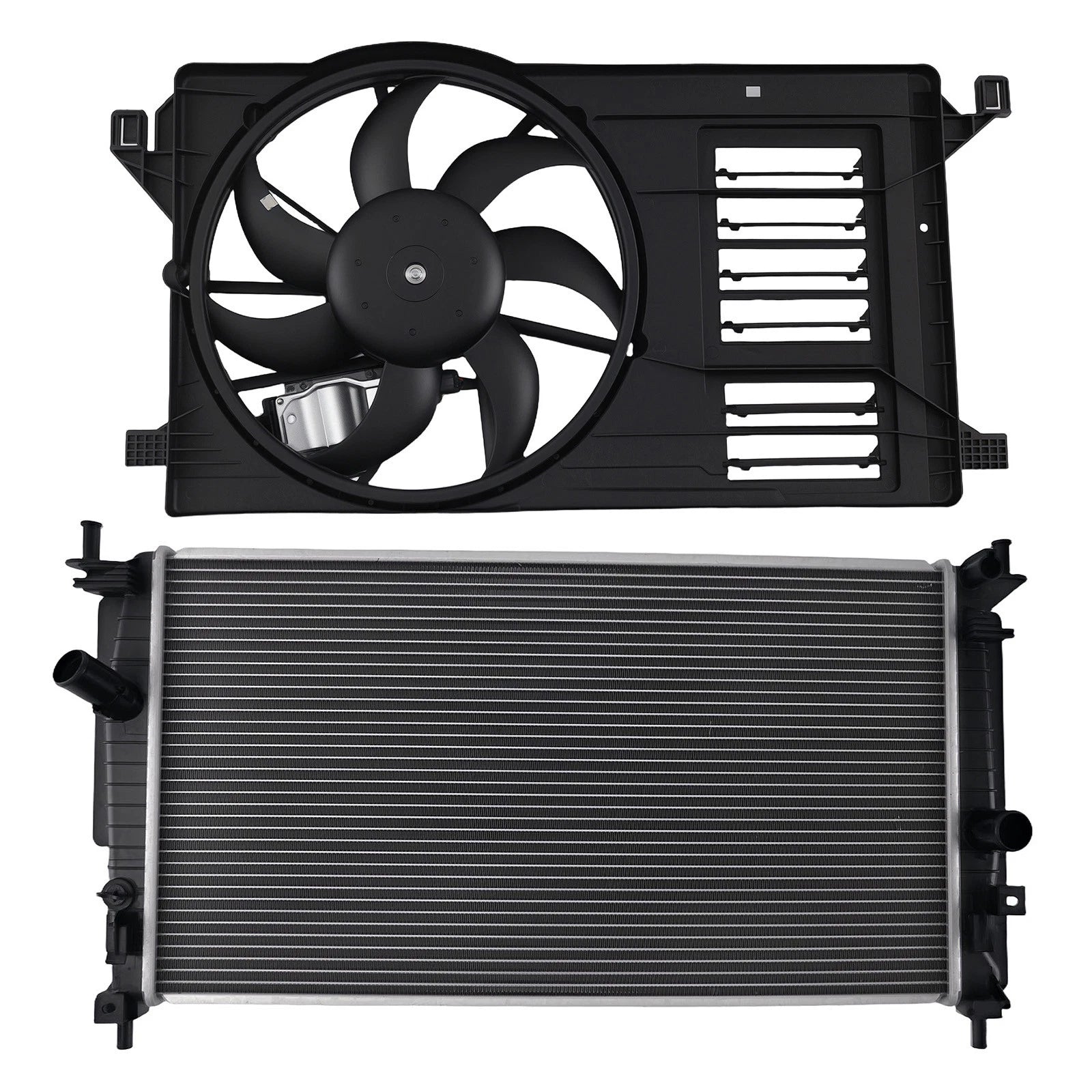 Radiator and Cooling Fan Kit for Mazda 3 2.0L 2.5L 2010-2013 LF8B15025H 622400