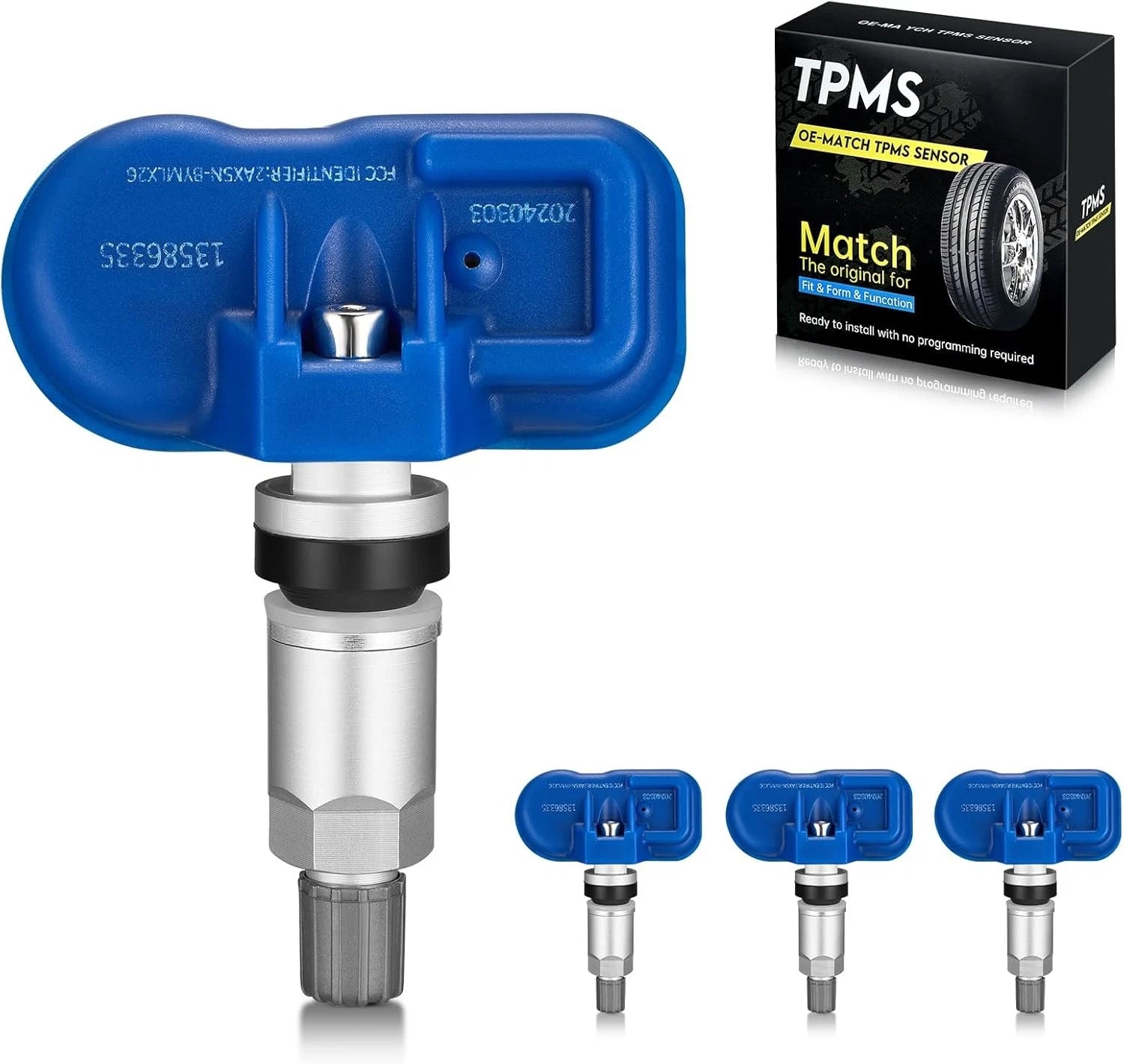 TPMS Tire Pressure Monitoring Sensor for Chevy Avalanche (2007–2013) 315MHz