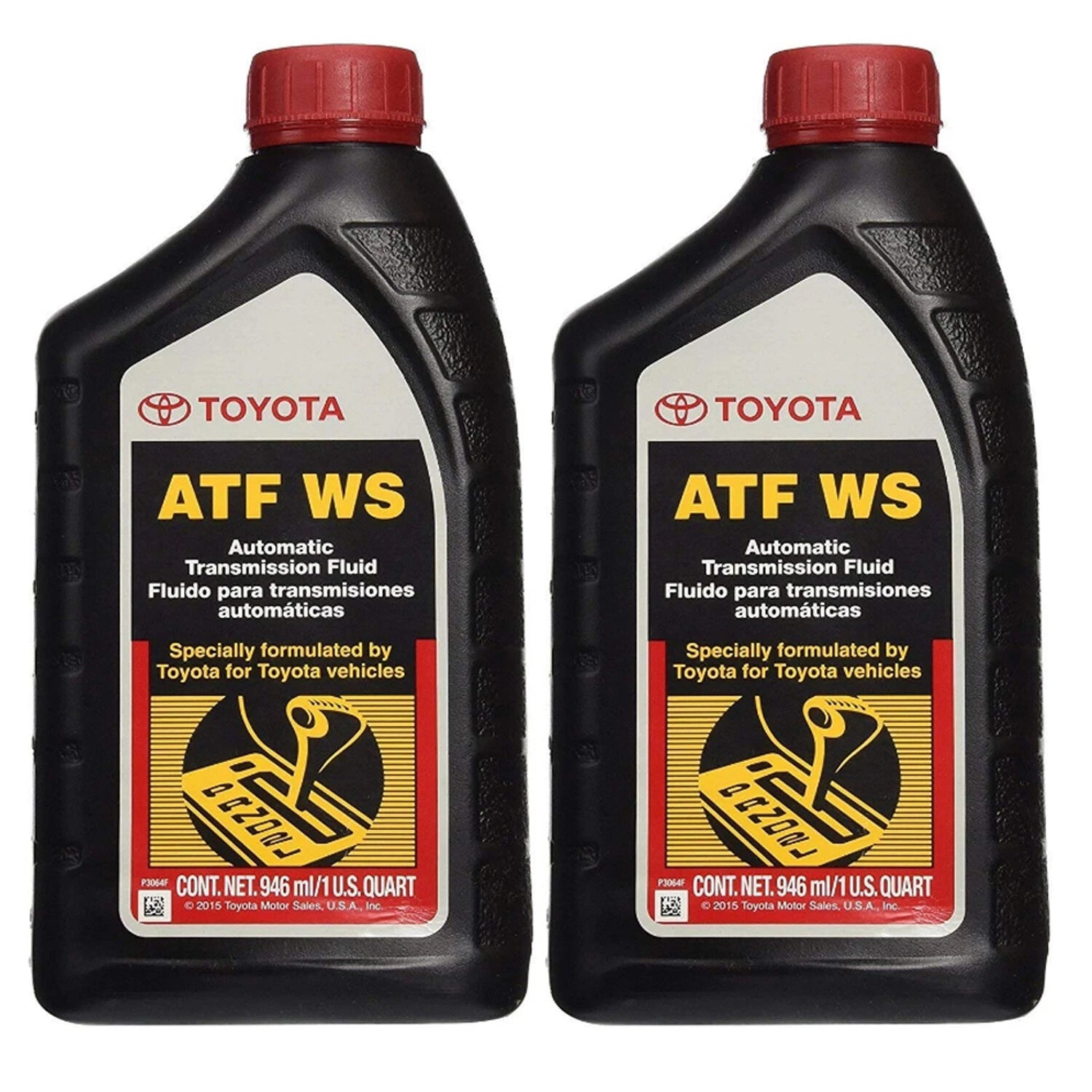 2X Genuine OEM ATF WS Automatic Transmission Fluid for (2x1 qt)