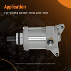 Starter Motor & Relay for Yamaha WR450F (2003–2006) 5HH-81940-00-00 12V CW PMDD
