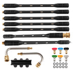 9.5ft Power Washer Wand Extension Set for (Angled Wands) (2020–2021)