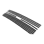 Black Wide Rivet Billet Grille Insert for Chevy Silverado 1500 (2019–2022)