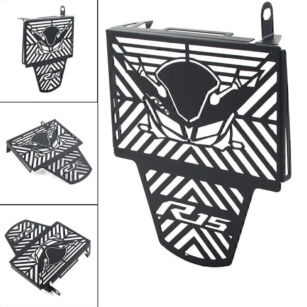 Black Radiator Grill Guard for Yamaha YZF R15 (2017-2019)