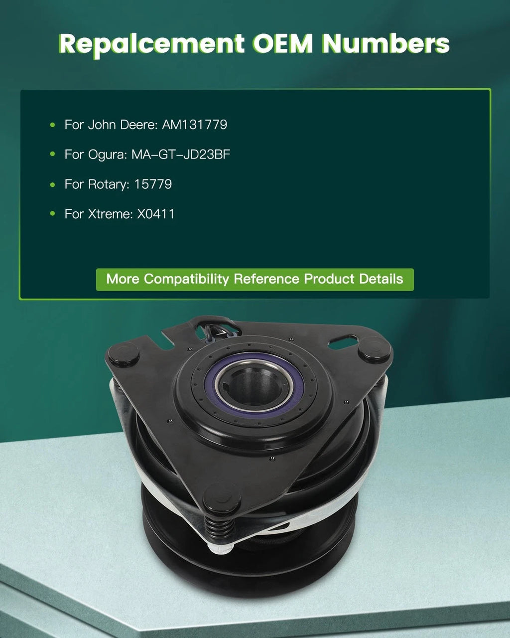 Electric PTO Clutch for John Deere (AM131779)