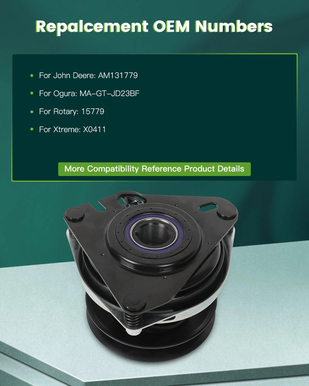 Electric PTO Clutch for John Deere (AM131779)