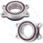 2X Front Rear Wheel Bearing w/ABS for Audi A4 A5 A6 A7 A8 (2009–2017)