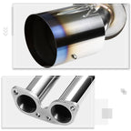 Catback Exhaust Muffler for Nissan 370Z Z34 (2009–2016) Dual 4.5" Burnt Tip