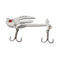Fishing Lures Set of 4 Metal Spoon Baits Iron Plate Vib Road Bait