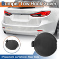 Rear Left Tow Hook Cover for Mazda 6 Atenza (2018–2021) Unpainted